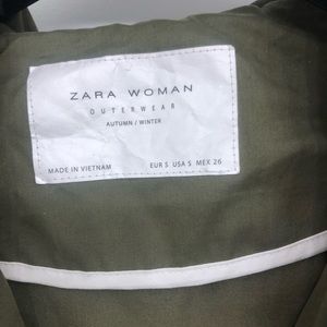 Zara Jackets & Coats - Zara Green Jacket Size small Zara Jackets & Coats - Zara Green Jacket Size small